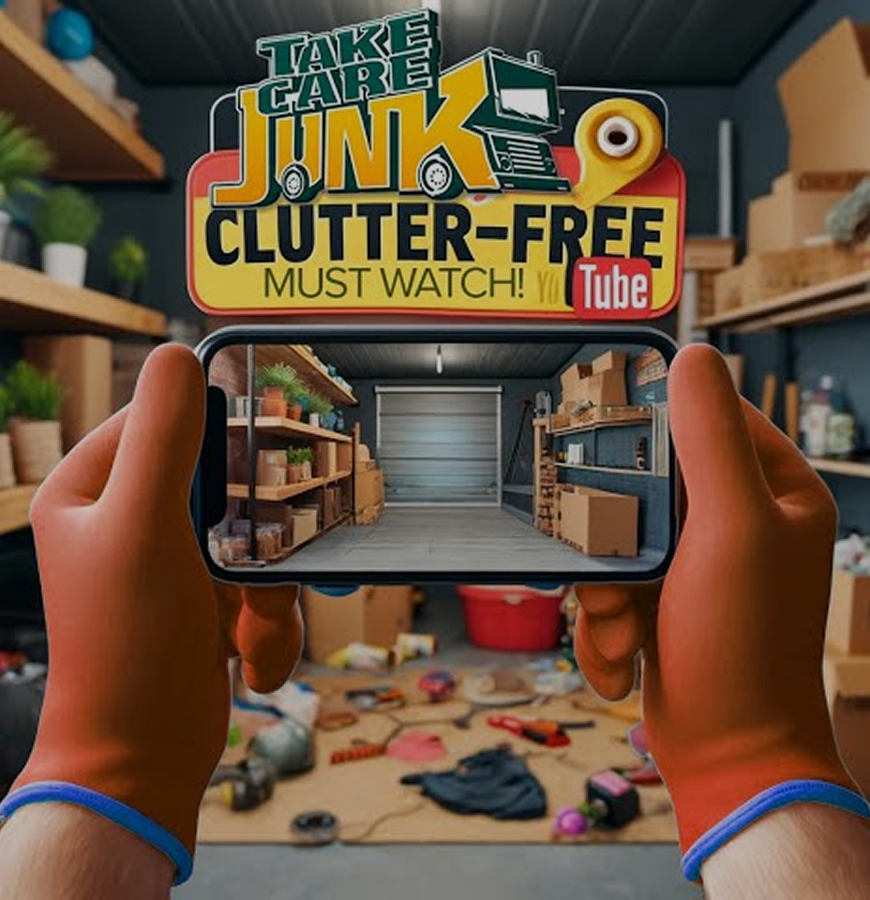 Video cover: Watch: junk removal in Sacramento